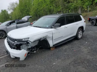 2023 Jeep Grand Cherokee Limited z VIN 1C4RJKBG8P8841313, wystawiony jako Copart lot #55819765 z przebiegiem 32 982 mil mil oraz Szkoda całkowita • Salvage title. Historia ofert i sprzedaży dostępna na DreamBid. Obrazek 1.