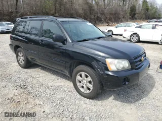 2002 Toyota Highlander with VIN JTEGF21A020036432, listed as a Copart auction lot 47876675 with 263,692 mi miles and Clean Title. Bid and sale history available at carsss.com. Image 4.