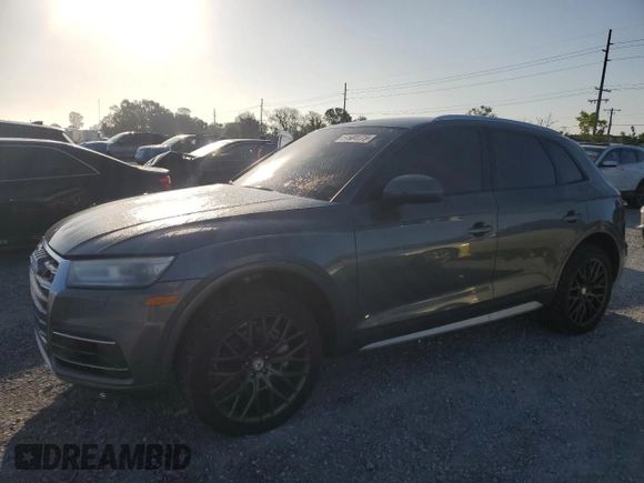 2018 Audi Q5 Premium with VIN WA1ANAFY0J2021312, listed as a Copart auction lot 51504275 with 77,568 mi miles and Clean Title. Bid and sale history available at carsss.com. Image 1.