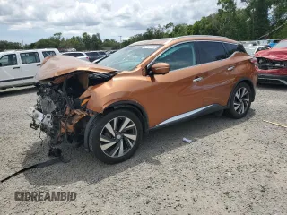 2015 Nissan Murano Platinum with VIN 5N1AZ2MG4FN248630, listed as a Copart auction lot 64104415 with 83,473 mi miles and Non repairable. Bid and sale history available at DreamBid. Image 1.