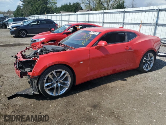 2022 Chevrolet Camaro 1LT with VIN 1G1FB1RS4N0111424, listed as a Copart auction lot 50168214 with 0 mi miles. Bid and sale history available at carsss.com. Image 1.