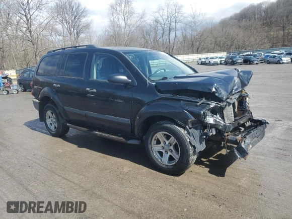 2006 Dodge Durango SXT with VIN 1D4HB38NX6F107225, listed as a Copart auction lot 49965475 with 105,577 mi miles and Salvage title. Bid and sale history available at DreamBid. Image 4.
