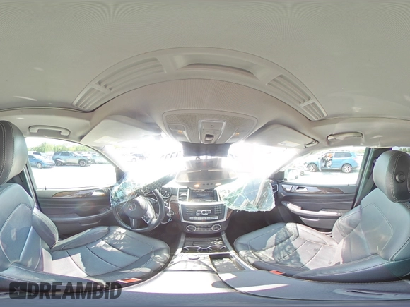 2013 Mercedes-Benz M 350 with VIN 4JGDA5HB8DA215865, listed as a Copart auction lot 58357115 with 168,730 mi miles and Salvage title. Bid and sale history available at DreamBid. Image 16.