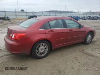 2008 Chrysler Sebring Touring with VIN 1C3LC56R48N201989, listed as a Copart auction lot 78926664 with 257,443 mi miles and Non Repairable. Bid and sale history available at carsss.com. Image 3.
