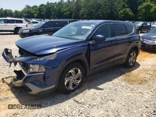 2021 Hyundai Santa Fe SE z VIN 5NMS14AJ9MH328494, wystawiony jako Copart lot #56697595 z przebiegiem 91 158 mil mil oraz Szkoda całkowita • Salvage title. Historia ofert i sprzedaży dostępna na DreamBid. Obrazek 1.