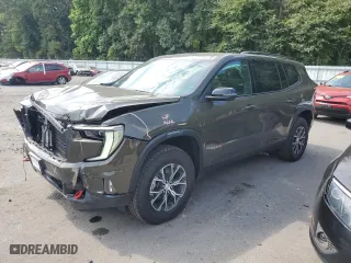 2024 GMC Acadia AWD AT4 with VIN 1GKENPKS5RJ165794, listed as a Copart auction lot 69023404 with 171 mi miles and Salvage Title. Bid and sale history available at carsss.com. Image 1.