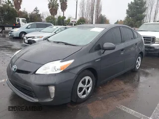 2013 Toyota Prius One with VIN JTDKN3DU2D5595628, listed as a IAAI auction lot 41208815 with 165,077 mi miles. Bid and sale history available at carsss.com. Image 6.