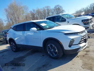2025 Chevrolet Blazer LT with VIN 3GNKBHR41SS150662, listed as a IAAI auction lot 41842035 with 9,087 mi miles and . Bid and sale history available at DreamBid. Image 12.