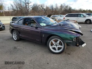 1996 Ford Mustang Cobra with VIN 1FALP47V8TF171331, listed as a Copart auction lot 83771084 with 0 mi miles and Salvage Title. Bid and sale history available at carsss.com. Image 4.