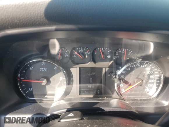 2014 GMC Sierra 1500 z VIN 1GTN1TEH1EZ246383, wystawiony jako Copart lot #82172174 z przebiegiem 136 794 mil mil oraz Szkody całkowita. Historia ofert i sprzedaży dostępna na DreamBid. Obrazek 9.
