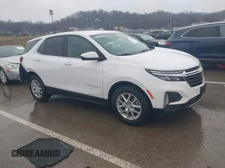 2022 Chevrolet Equinox LT with VIN 3GNAXJEV2NL180299, listed as a IAAI auction lot 41439765 with 69,198 mi miles and . Bid and sale history available at DreamBid. Image 1.