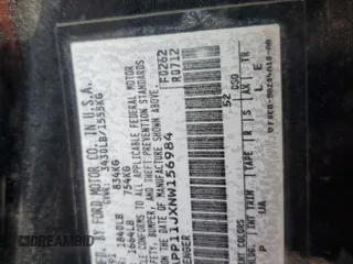 1992 Ford Escort z VIN 1FAPP11JXNW156984, wystawiony jako Copart lot #63462264 z przebiegiem 37 774 mil mil oraz Szkoda całkowita • Salvage title. Historia ofert i sprzedaży dostępna na DreamBid. Obrazek 12.