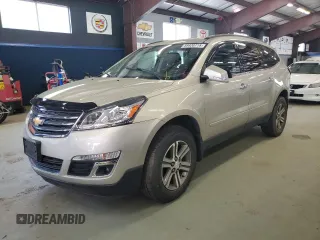 2015 Chevrolet Traverse LT z VIN 1GNKRGKD4FJ150775, wystawiony jako Copart lot #59920715 z przebiegiem 117 489 mil mil oraz Czysty tytuł • Clean title. Historia ofert i sprzedaży dostępna na DreamBid. Obrazek 1.