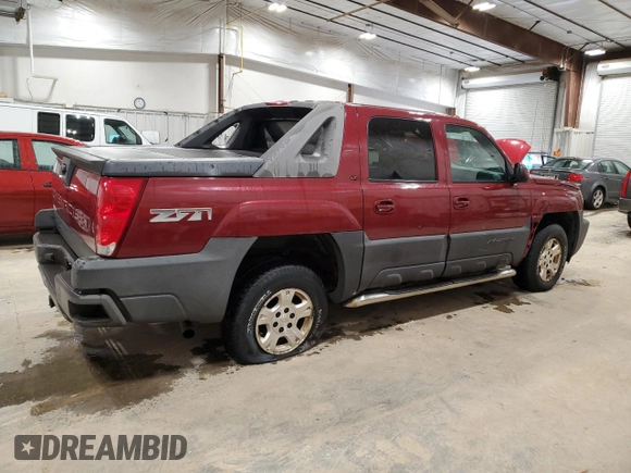 2005 Chevrolet Avalanche Z71 z VIN 3GNEK12Z35G224598, wystawiony jako Copart lot #51438405 z przebiegiem 180 023 mil mil oraz Czysty tytuł • Clean title. Historia ofert i sprzedaży dostępna na DreamBid. Obrazek 3.