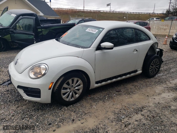 2019 Volkswagen Beetle S with VIN 3VWFD7AT7KM705617, listed as a Copart auction lot 84295424 with 121,200 mi miles and Clean Title. Bid and sale history available at carsss.com. Image 1.