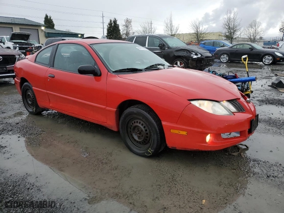 2003 Pontiac Sunfire with VIN 1G2JB12F437296470, listed as a Copart auction lot 88111485 with 0 mi miles and Salvage Title. Bid and sale history available at carsss.com. Image 4.
