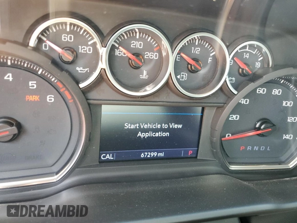 2020 Chevrolet Silverado 1500 LT Trail Boss with VIN 1GCPYFED1LZ182782, listed as a Copart auction lot 64006684 with 67,299 mi miles and Salvage Title. Bid and sale history available at carsss.com. Image 9.