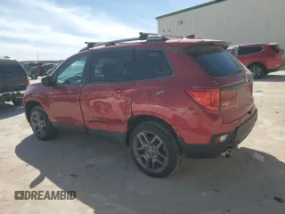 2023 Honda Passport EX-L with VIN 5FNYF8H57PB007264, listed as a Copart auction lot 48942955 with 18,013 mi miles and Salvage Title. Bid and sale history available at DreamBid. Image 2.