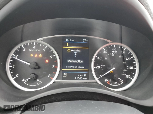 2019 Nissan Sentra SV with VIN 3N1AB7AP3KY349135, listed as a Copart auction lot 88981465 with 71,663 mi miles and Non Repairable. Bid and sale history available at DreamBid. Image 9.