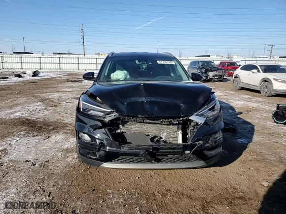 2021 Hyundai Tucson Sport with VIN KM8J3CAL2MU353985, listed as a Copart auction lot 41736755 with 53,092 mi miles and Salvage Title. Bid and sale history available at carsss.com. Image 10.