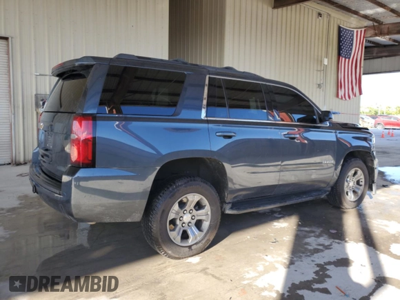 2020 Chevrolet Tahoe LS with VIN 1GNSCAKC0LR307589, listed as a Copart auction lot 44756085 with 66,339 mi miles and Salvage title. Bid and sale history available at DreamBid. Image 3.