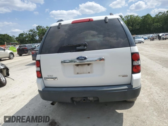 2007 Ford Explorer XLT with VIN 1FMEU63E07UA82430, listed as a Copart auction lot 54301185 with 189,085 mi miles and Salvage Title. Bid and sale history available at carsss.com. Image 6.