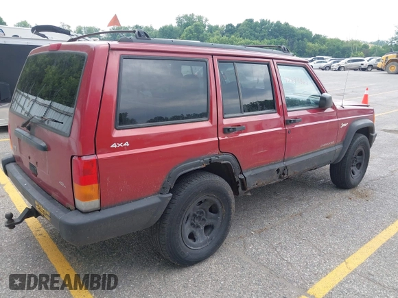 1998 Jeep Cherokee Sport with VIN 1J4FJ68S7WL192924, listed as a IAAI auction lot 42694863 with 204,565 mi miles and . Bid and sale history available at DreamBid. Image 4.