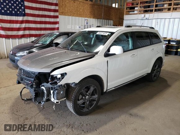 2015 Dodge Journey Crossroad with VIN 3C4PDCGG8FT680510, listed as a Copart auction lot 58321625 with 81,682 mi miles and Clean title. Bid and sale history available at DreamBid. Image 1.