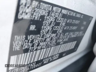 2020 Toyota RAV4 XLE with VIN 2T3P1RFV6LC125623, listed as a IAAI auction lot 42510076 with 46,530 mi miles and . Bid and sale history available at DreamBid. Image 9.
