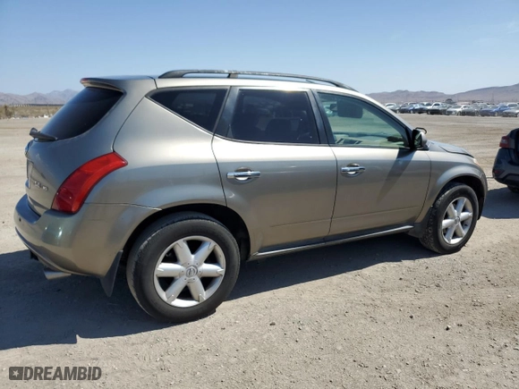 2004 Nissan Murano SL with VIN JN8AZ08W84W323643, listed as a Copart auction lot 66368854 with 190,304 mi miles and Salvage Title. Bid and sale history available at carsss.com. Image 3.