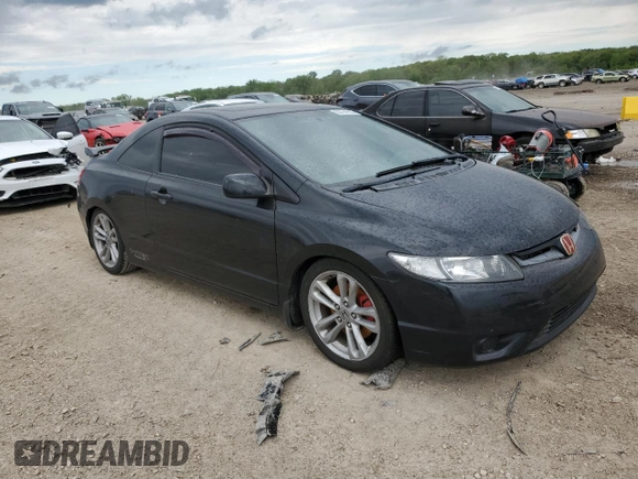2007 Honda Civic Si with VIN 2HGFG21577H705283, listed as a Copart auction lot 55724755 with 150,456 mi miles and Clean Title. Bid and sale history available at DreamBid. Image 4.
