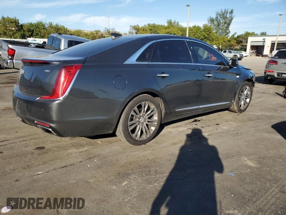 2018 Cadillac XTS Luxury with VIN 2G61M5S36K9133693, listed as a Copart auction lot 42278415 with 56,514 mi miles and Salvage Title. Bid and sale history available at DreamBid. Image 3.