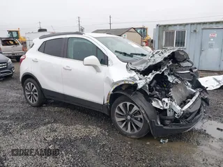 2021 Buick Encore Preferred with VIN KL4CJESB5MB347298, listed as a IAAI auction lot 41321155 with 20,917 mi miles. Bid and sale history available at carsss.com. Image 1.