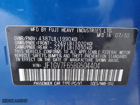 2011 Subaru Impreza Sedan WRX WRX Limited with VIN JF1GV7F65BG504404, listed as a Copart auction lot 74798174 with 120,128 mi miles and Salvage Title. Bid and sale history available at carsss.com. Image 14.