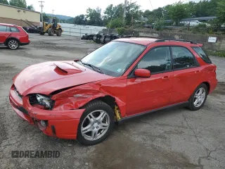 2004 Subaru Impreza Wagon (Natl) WRX Sport with VIN JF1GG29674G800875, listed as a Copart auction lot 62171224 with 124,830 mi miles and Salvage Title. Bid and sale history available at carsss.com. Image 1.