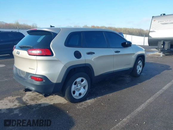 2015 Jeep Cherokee Sport с VIN 1C4PJLABXFW561115, выставлен на аукционе IAAI как лот 41969932 с пробегом 120 026 миль миль и . История ставок и продаж доступна на DreamBid. Изображение 4.