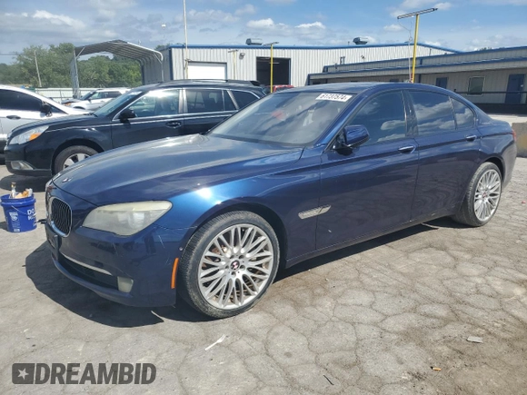 2012 BMW 7 Series with VIN WBAKX6C58CC197207, listed as a Copart auction lot 84153784 with 130,049 mi miles and Salvage title. Bid and sale history available at DreamBid. Image 1.