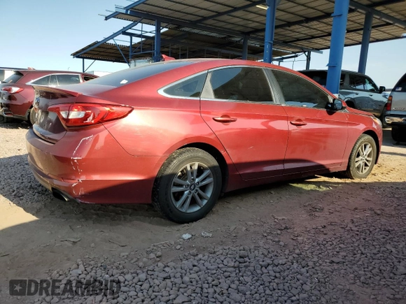 2016 Hyundai Sonata SE z VIN 5NPE24AF9GH360729, wystawiony jako Copart lot #58663375 z przebiegiem 140 837 mil mil oraz Szkoda całkowita • Salvage title. Historia ofert i sprzedaży dostępna na DreamBid. Obrazek 3.