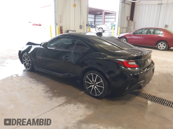 2022 Toyota GR86 with VIN JF1ZNBB18N9757845, listed as a IAAI auction lot 41527552 with 80,169 mi miles. Bid and sale history available at carsss.com. Image 3.