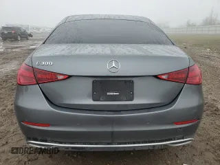 2024 Mercedes-Benz C 300 with VIN W1KAF4GB3RR183748, listed as a Copart auction lot 46679855 with Not Provided miles and Salvage Title. Bid and sale history available at carsss.com. Image 6.