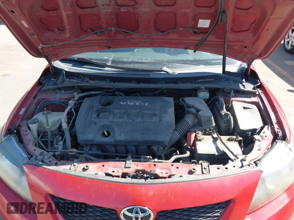 2009 Toyota Corolla with VIN 1NXBU40E09Z098951, listed as a IAAI auction lot 42090512 with 199,787 mi miles. Bid and sale history available at carsss.com. Image 10.