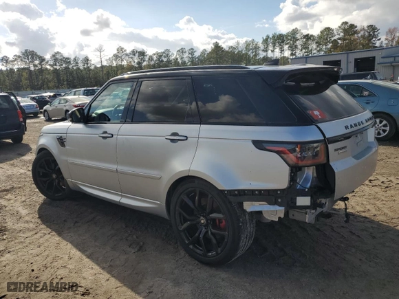 2019 Land Rover Range Rover Sport Autobiography with VIN SALWV2RE9KA854187, listed as a Copart auction lot 78470974 with 98,081 mi miles and Salvage Title. Bid and sale history available at carsss.com. Image 2.