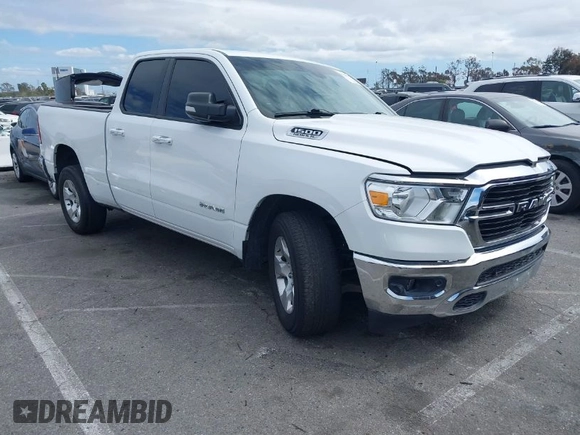 2020 Ram 1500 Big Horn with VIN 1C6RREBT2LN256138, listed as a IAAI auction lot 41814771 with 118,501 mi miles. Bid and sale history available at carsss.com. Image 1.
