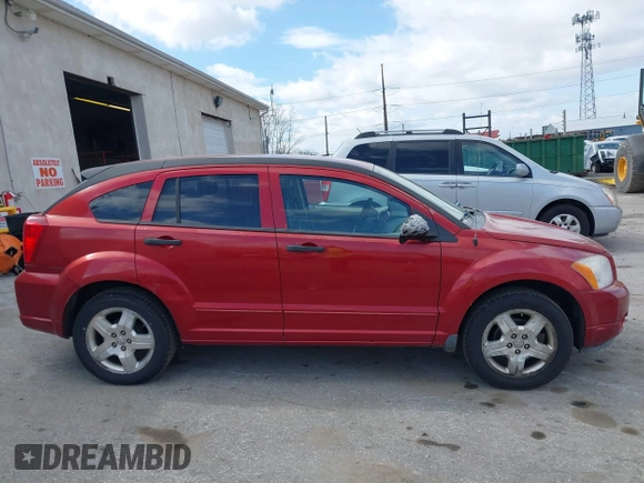 2007 Dodge Caliber SXT with VIN 1B3HB48B07D351411, listed as a IAAI auction lot 41908669 with 152,176 mi miles and . Bid and sale history available at DreamBid. Image 13.