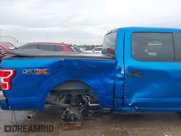 2019 Ford F-150 XL with VIN 1FTEW1CP4KKD88411, listed as a IAAI auction lot 41901481 with 95,247 mi miles and . Bid and sale history available at carsss.com. Image 6.