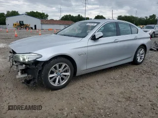 2014 BMW 5 Series 528i xDrive with VIN WBA5A7C5XED617311, listed as a Copart auction lot 59398195 with 117,230 mi miles and Salvage title. Bid and sale history available at DreamBid. Image 1.