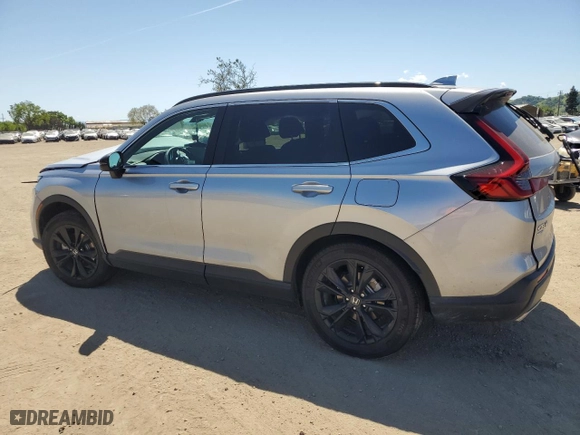 2024 Honda CR-V Hybrid Sport Touring with VIN 7FARS6H91RE052103, listed as a Copart auction lot 52047035 with 7,091 mi miles and Salvage Title. Bid and sale history available at carsss.com. Image 2.