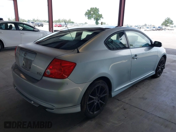 2007 Scion tC Spec with VIN JTKDE177270163067, listed as a IAAI auction lot 42058453 with 265,531 mi miles. Bid and sale history available at carsss.com. Image 4.