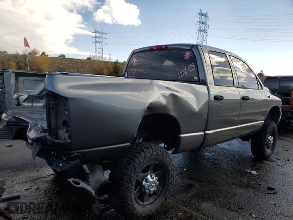 2005 Dodge Ram 2500 SLT with VIN 3D7KS28C45G732377, listed as a Copart auction lot 78273354 with 49,069 mi miles and Salvage Title. Bid and sale history available at carsss.com. Image 3.