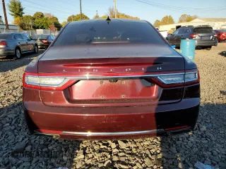 2019 Lincoln Continental Select with VIN 1LN6L9TK8K5600303, listed as a Copart auction lot 77000084 with 35,510 mi miles and Salvage Title. Bid and sale history available at carsss.com. Image 6.